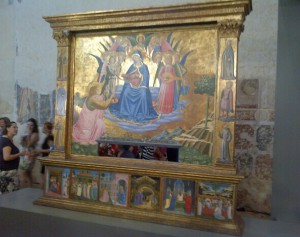 La Madonna della Cintola restaurata esposta per la prima volta nello splendido Complesso museale di San Francesco a Montefalco. Visite aperte dal 19 luglio