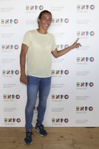 Francesca Schiavone a Expo