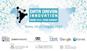 Data Driven Innovation, a Roma @ Università Roma3