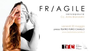 "FR / AGILE" di Anita Brandolini, danza contemporanea e danza aerea su tessuto @ Teatro Furio Camillo | Roma | Lazio | Italia