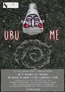 “Ubu me”, un Jarry riletto per lo Studio Uno @ Teatro Studio Uno 