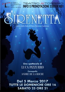 “La sirenetta” in prima assoluta al Teatro del Torrino @ teatro del Torrino