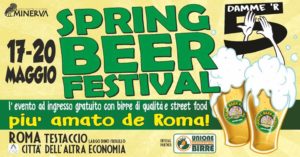 Arriva lo Spring Beer Festival, tre giorni dedicati alla “più amata de Roma”